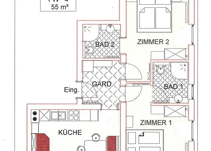 Apartamento Haus Edring *
